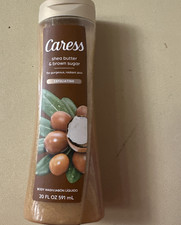 NEW Caress Shea Butter  Brown Sugar Exfoliating Body Wash 20 fl oz
