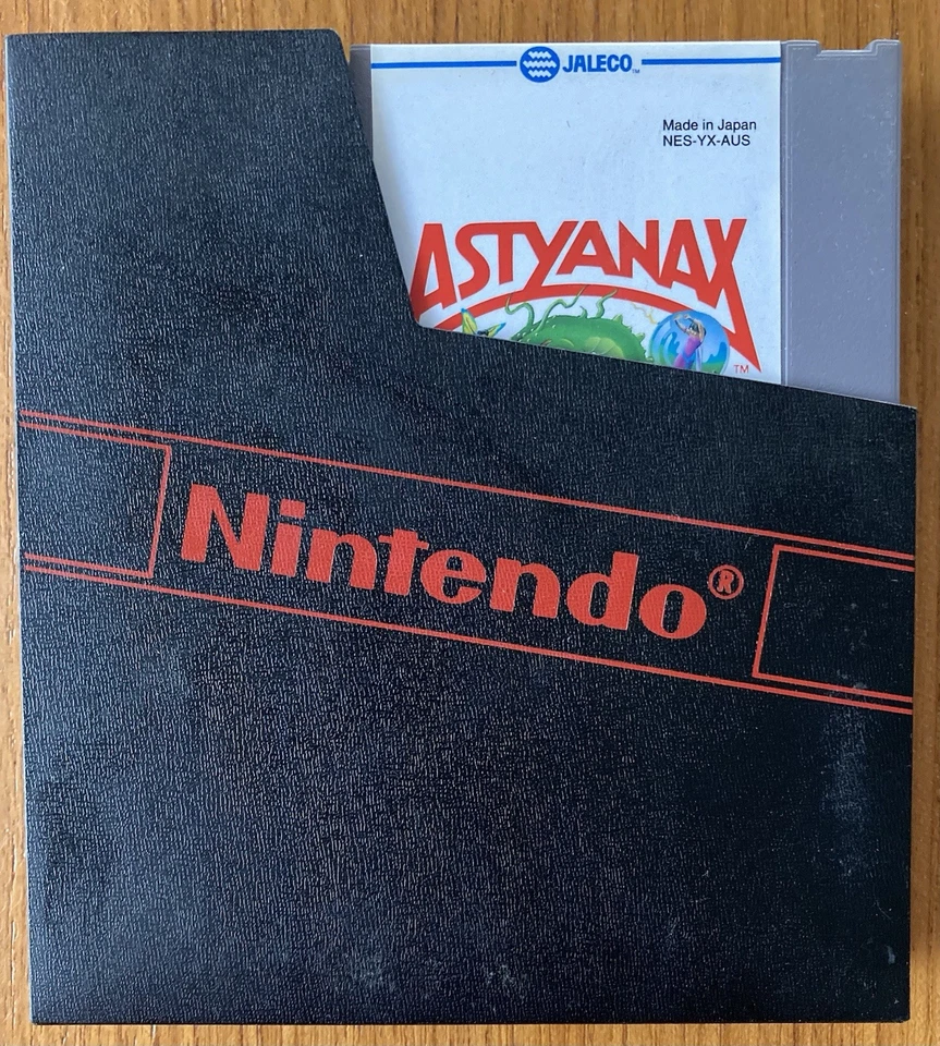 NES ~ ASTYANAX ~ Nintendo Game NES-YX-AUS Game Cart + Sleeve + Box Pal A - Image 4 of 4