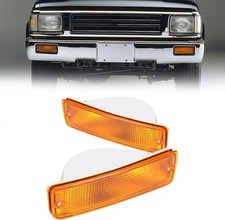 2pcs Turn Signal Light For 1989-1995 Toyota Pick-up Truck Drive Passenger S
