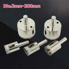 For Glass Tile Ceramic Marble Drill Bits Set Cutter Diamond Hole Saw Ø 3-200mm
