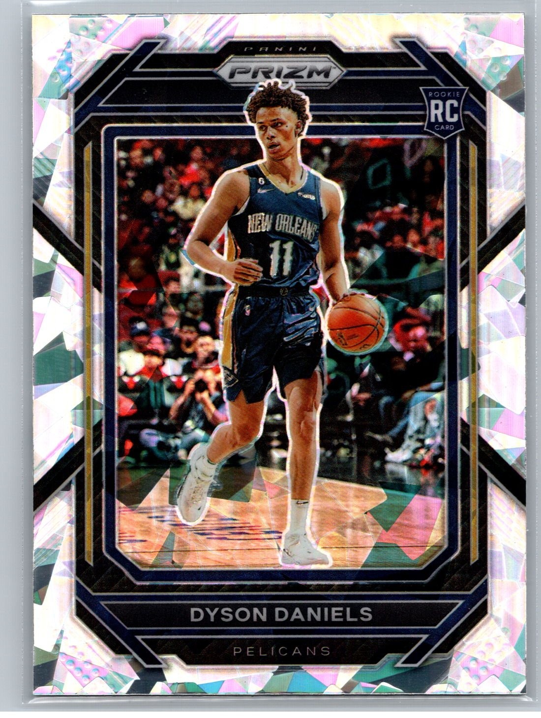 2022-23 Panini Prizm #233 Dyson Daniels Prizms Ice