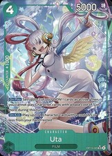 Uta (Alternate Art) OP13-023 Super Rare Carrying On His Will One Piece Foil NM