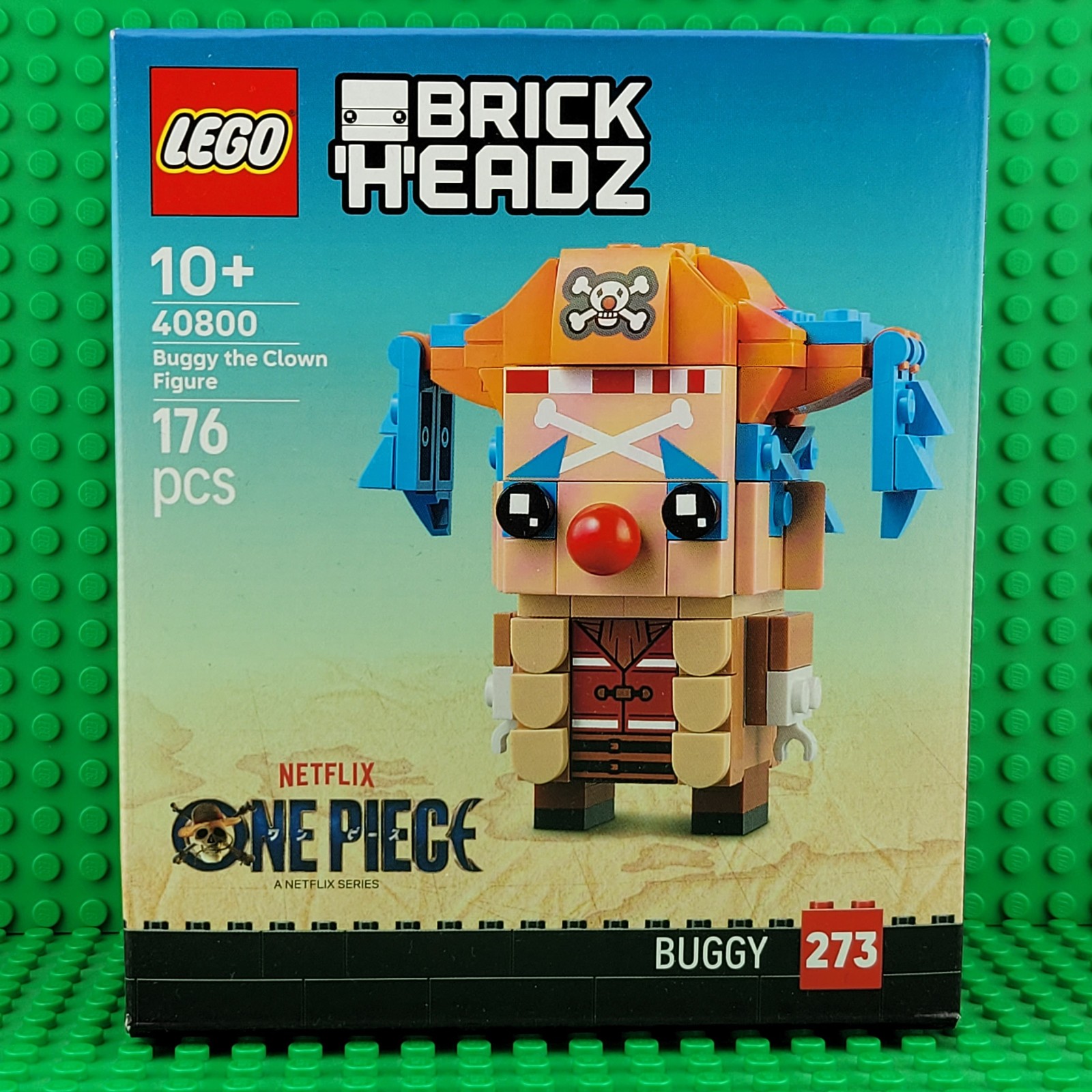 Joom Ruri Japan Product Jungen Beige Lego Brickheadz One Piece Buggy Der Clown Figur 40800, Spielzeugbausteine, Für Und Mädchen, Ab 10 Jahren, Authentisches Japanisches Produkt Bei - Bild 2