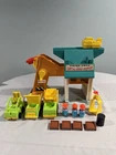 Vintage 1970s Fisher Price Little People LIFT AND LOAD DEPOT