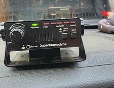 Vintage Cobra RD-3000 Superheterodyne Radar Detector Dynascan Tested Works Japan