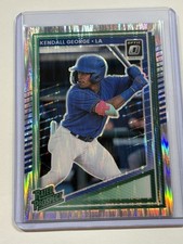 2025 Panini Donruss - Optic Rated Prospects Kendall George #116 Shock Prizm (RC)