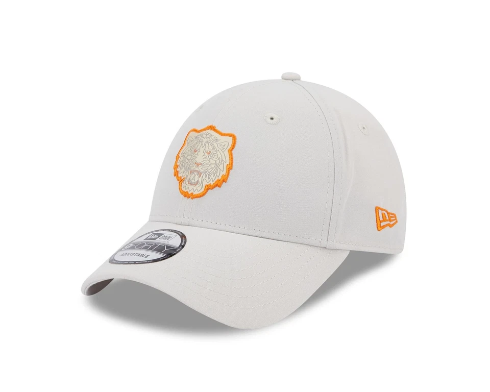 Casquette New Era Repreve Adjustable 9Forty Homme ~ Detroit Tigers stone brown - Photo 1/1