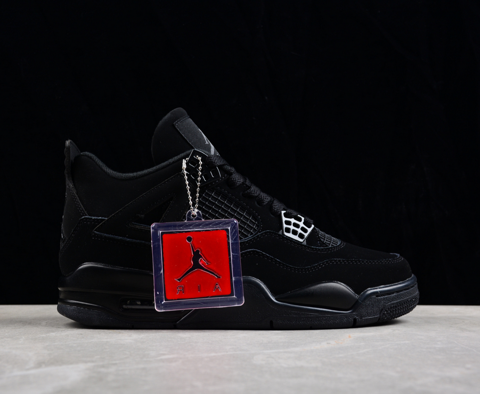 靴 27cm Air Jordan 4 Retro Black BLACK CAT Jordan 4 “Black Cat”Retro Men's Black Basketball Shoes Mid-Top | eBay