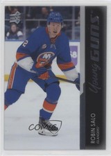 2021-22 Upper Deck Extended Series Young Guns Clear Cut Robin Salo #726 2vh