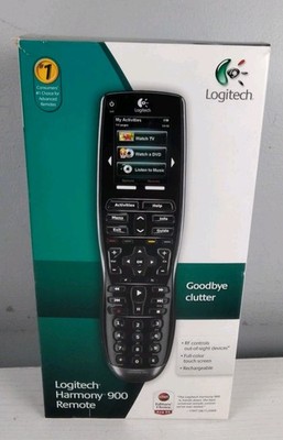 Logitech Harmony 900 Touch Screen Remote Bundle Read