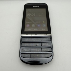 Nokia Asha 300 Handy Entsperrt Grau - Top Zustand, Neuwertiges Display!