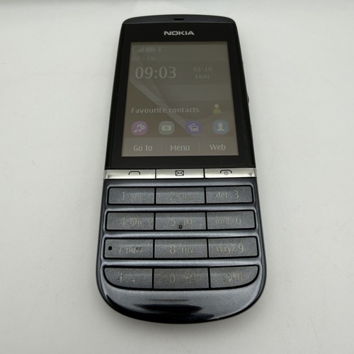 Nokia Asha 300 Handy Entsperrt Grau - Top Zustand, Neuwertiges Display!