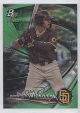 2022 Bowman Platinum Top Prospects Emerald Ice Foilboard Brandon Valenzuela 0s4q