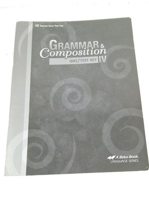Abeka Grammar & Composition IV 3rd Edition