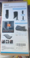 play station 5 slim console dust cover color black