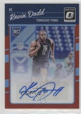 2016 Donruss Optic Red Signatures 29/50 Kevin Dodd #129 Auto 0a2