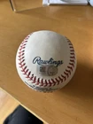 Bradley Miller Autographed baseball Cardinals Rangers Mariners Rays