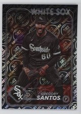 2024 Topps Series 1 Silver Crackle Foil Gregory Santos #276 0c4