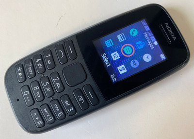 Nokia 105 (2019) Handy ENTSPERRT Dual Sim Tastatur Classic Schwarz TA-1174