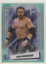 2021 Topps Chrome WWE Aqua Refractor /150 John Morrison #18 n0c