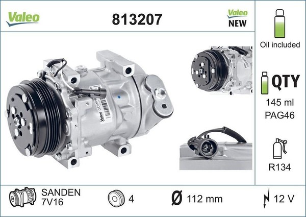 Klimakompressor Klimaanlage FüR Fiat Ducato Pritsche Peugeot Boxer Ab 06->-image