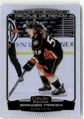 2022-23 O-Pee-Chee Platinum #213 Brayden Tracey Rainbow