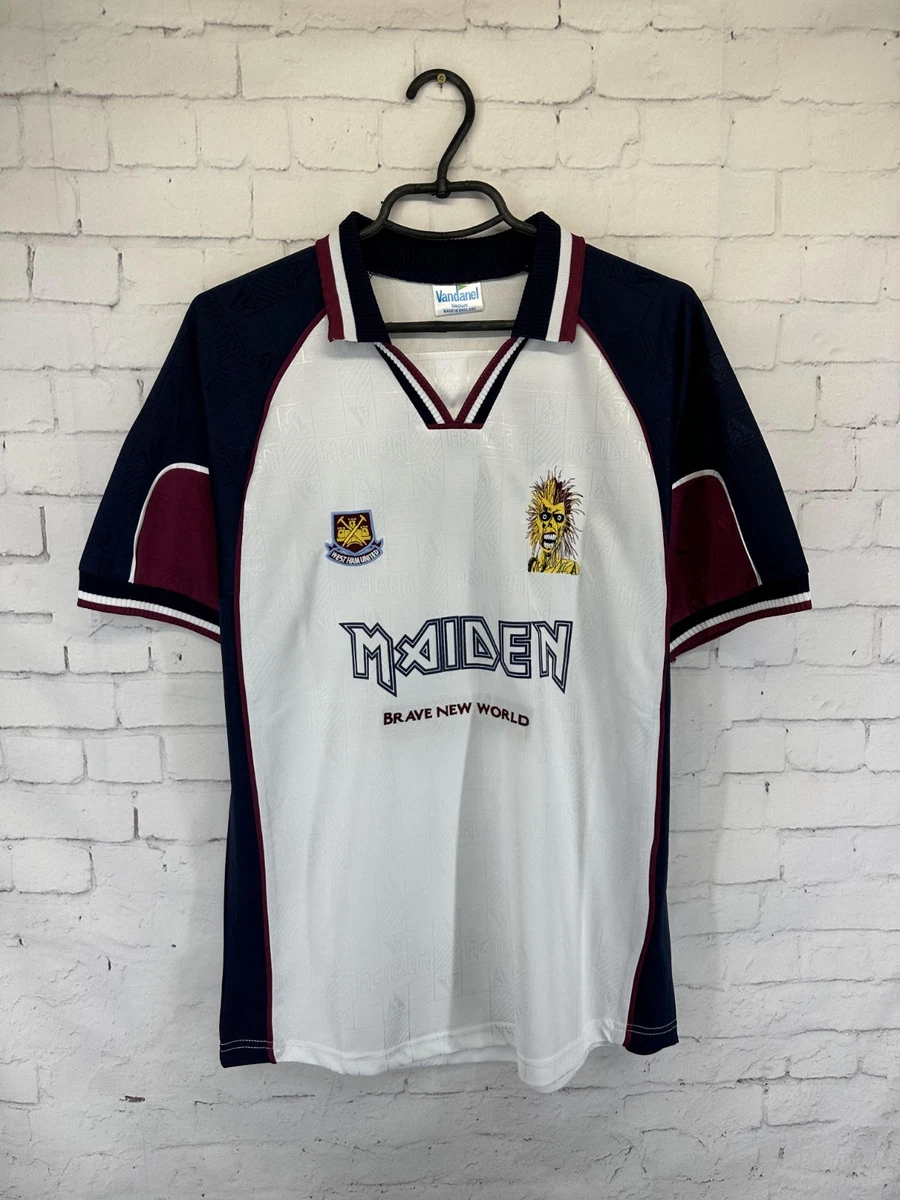 UMBRO West Ham United 2022 Haut pour homme, Bordeaux/bleu clair
