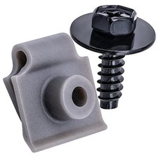 15 Sets Fender Liner Bumper Cover Splash Shield Screw Nylon U Nuts Kit for
