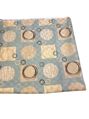 Waverly Home Decor Fabric  Grand Central  3.25 Yards x 55  Circles Retro Mod