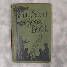 1929 Girl Scout Song Book Revised Edition George Newell Hardcover