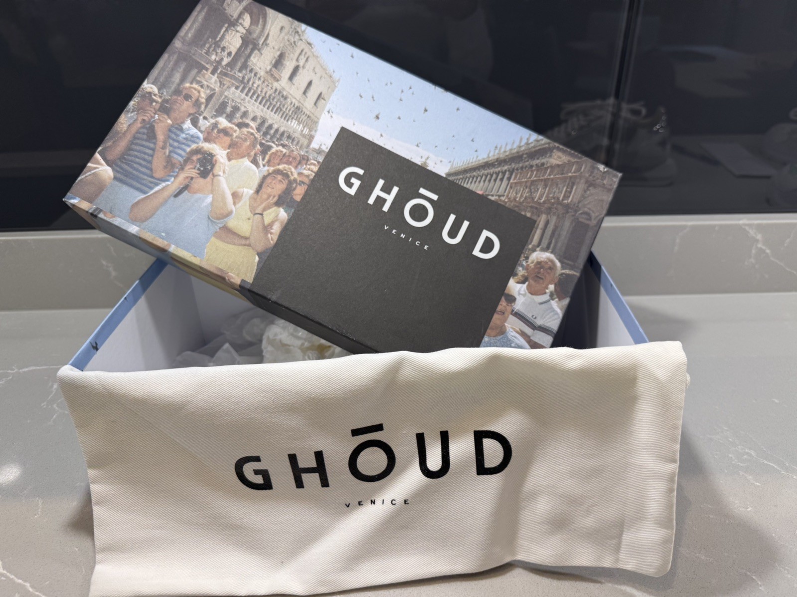 GHOUD Venice RUSH Sneakers White Silver Multi EU35 UK2 US5 image 5