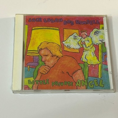 Jack Logan & Bob Kimbell   Little Private Angel CD 1999 Indie Rock Parasol NOS