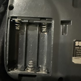 Sega Game Gear Handheld Portable Console/System w Bag 13 Games Powers On