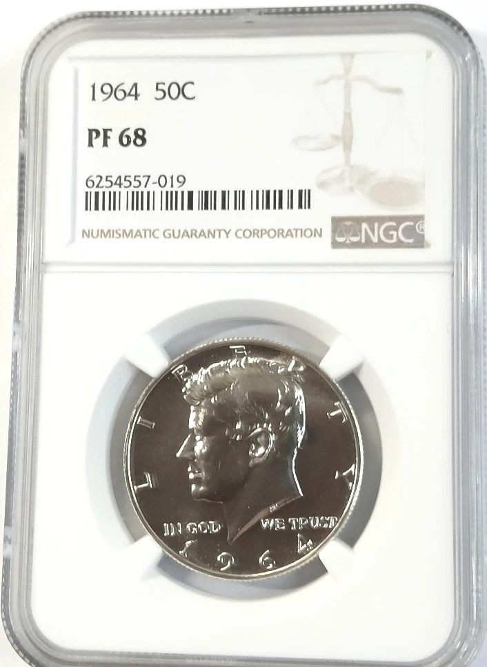 PR 68 Graded 1964 Kennedy US Half Dollars (1964-Now) for sale | eBay