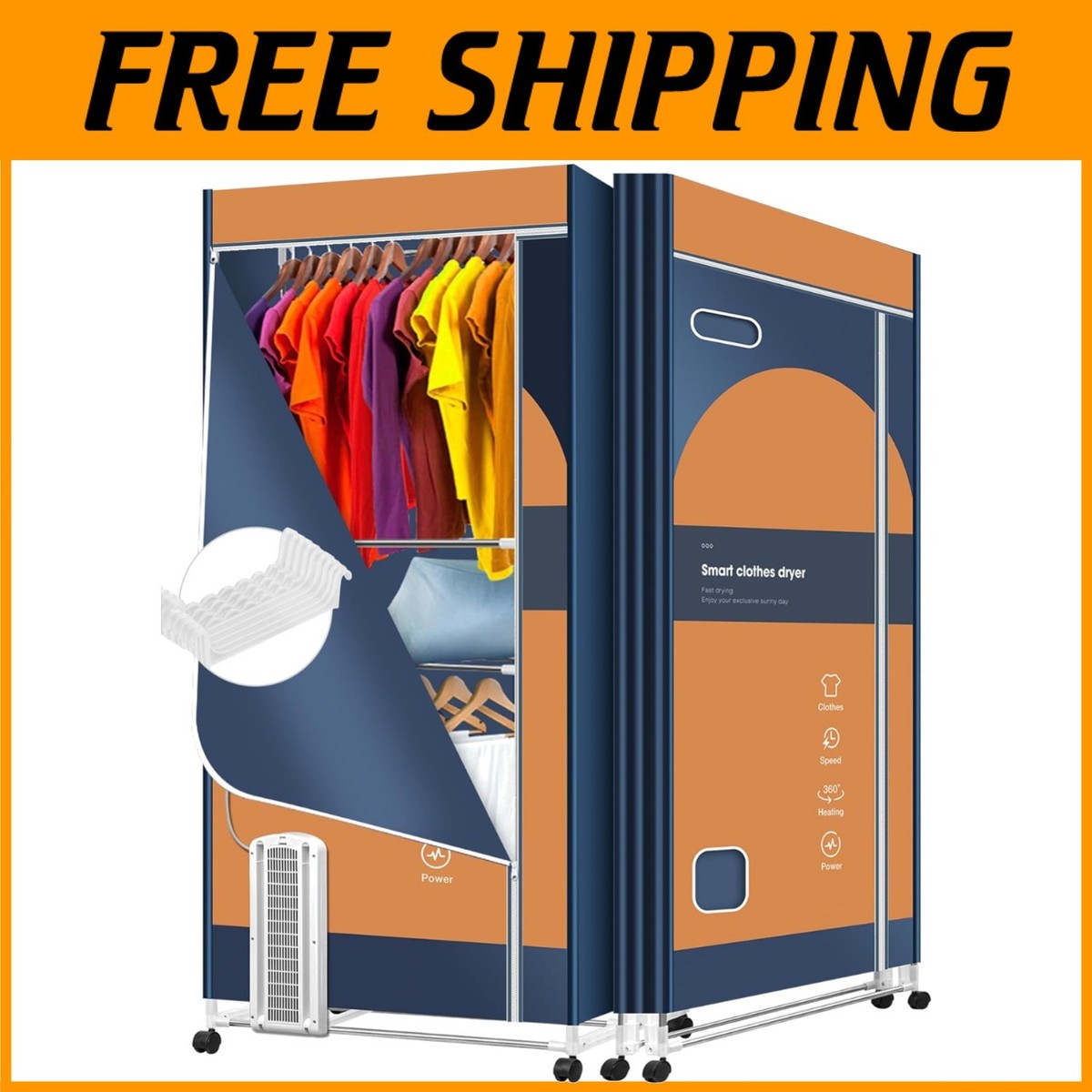 Certified Portable Dryer - Easy to Store, Energy Saving- | eBay
