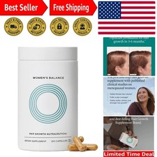 Women's Balance Hair Growth Supplements, Ages 45 and Up,120 Count Free Shipping-