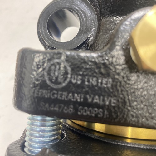 Copeland-Emerson Valve Cast Iron H211116 Refrigerant Valve SA44768 500 Psi - Picture 5 of 8