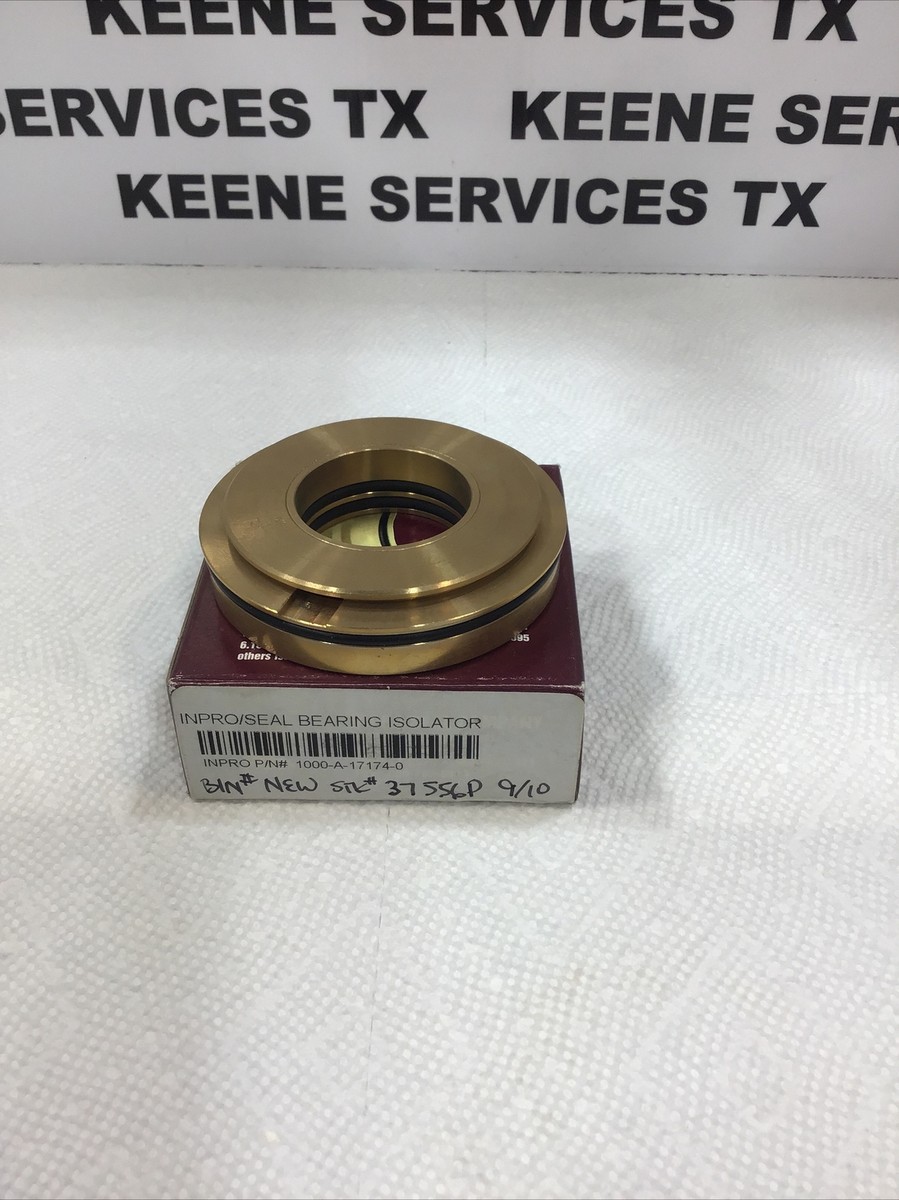 Isolateur De Roulement INPRO/SEAL Réf. 4101-A-55307-0, Diamètre 8,876 Pouces - Neuf