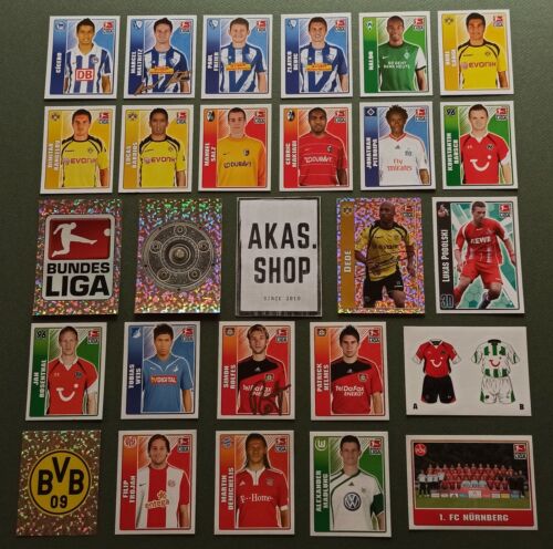 Piłka nożna Bundesliga 2009/2010 Naklejka Topps Edycja z autografem Wybór 228 - 405 - Zdjęcie 1 z 195