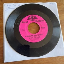 SOUL FOX STRINGS 7" BLOWING MY MIND TO PIECES / MOUNTAIN TOP Northern Soul a1427