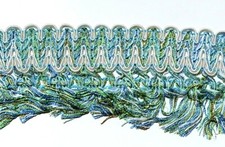 Passamaneria Frangia Cipollina cuscini tendaggi tappezzeria rivestimento Verde