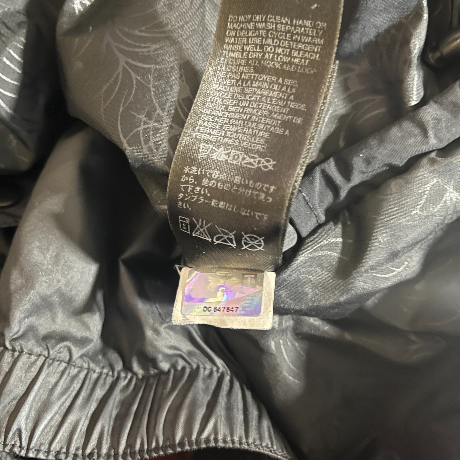 North Face Hyvent Jacket Black Full Zip Insulated… - image 18