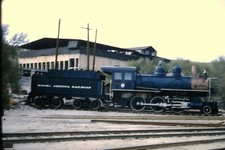 MAGMA ARIZONA RR #6 steam 4-65 kodachrome tra...