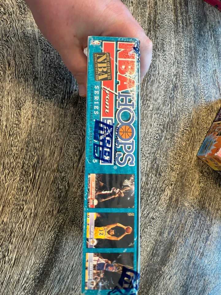 1994-95 SkyBox NBA обручи серии 1 в заводской упаковке Jordan Jumbo хобби - Изображение 4 из 4