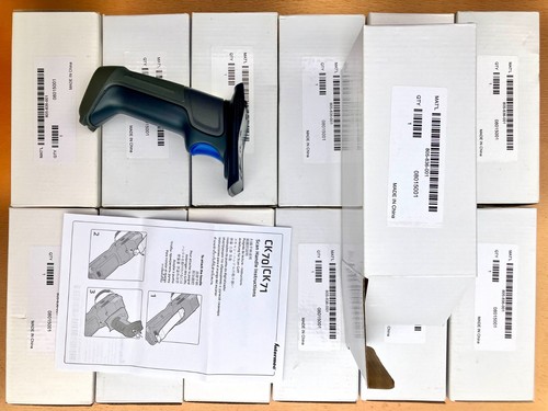 Job Lot 13 units - INTERMEC 805-836-001 SCAN HANDLE CK70/CK71 Grey / Blue - 第 1/4 張圖片