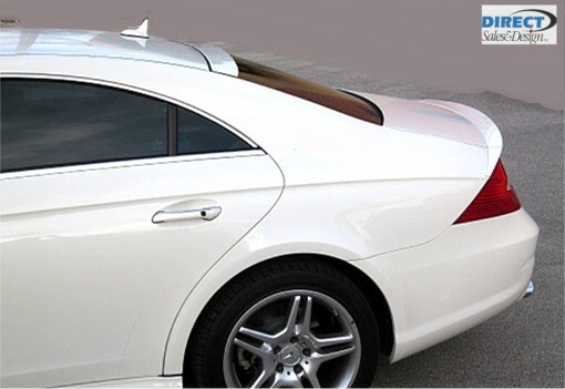 Mercedes CLS W219 2005-10 Brabus Style 3pcs Flush Mount Trunk Spoiler Made USA