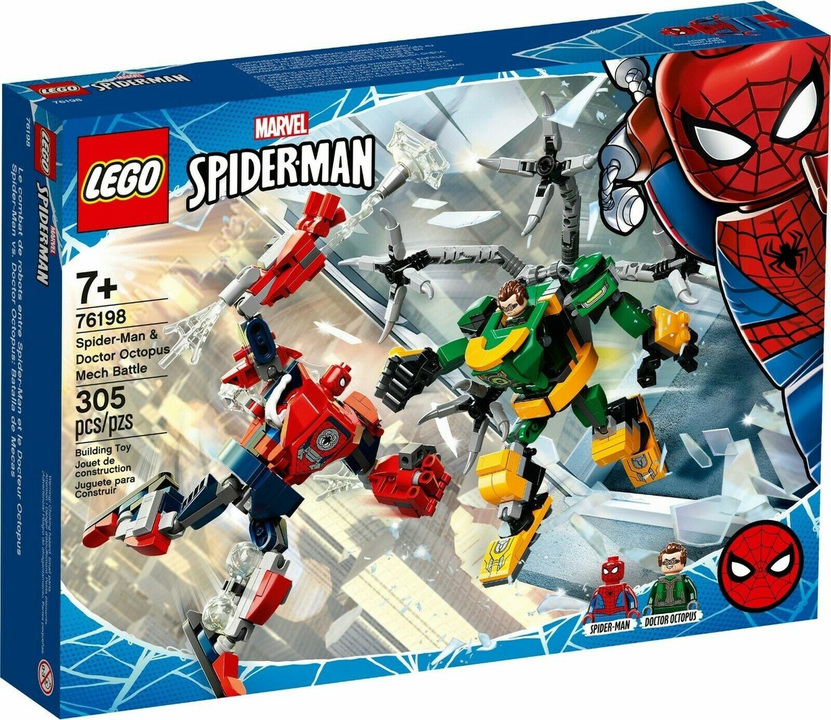 LEGO 76198 Marvel Spider-Man & Doctor Octopus Mech Battle Super