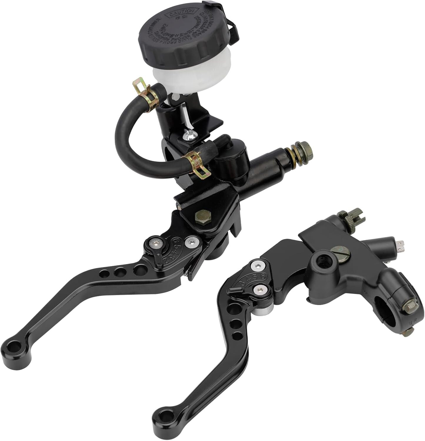Brake Clutch Levers Master Cylinder Reservoir For Suzuki GS500F GSXR600 GSXR750