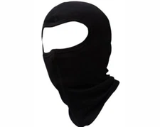 NEW GMAX BLACK COTTON COLD WEATHER BALACLAVA, UNIVERSAL HEAD, FACE, NECK WARMER