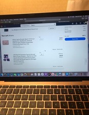 MacBook Air rose gold, used.